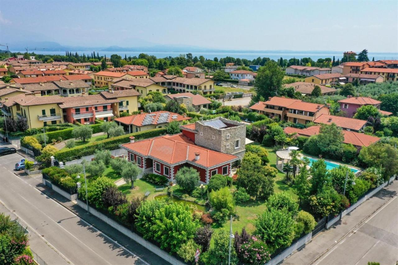 Private Luxury Villa With Pool Moniga del Garda Exterior photo